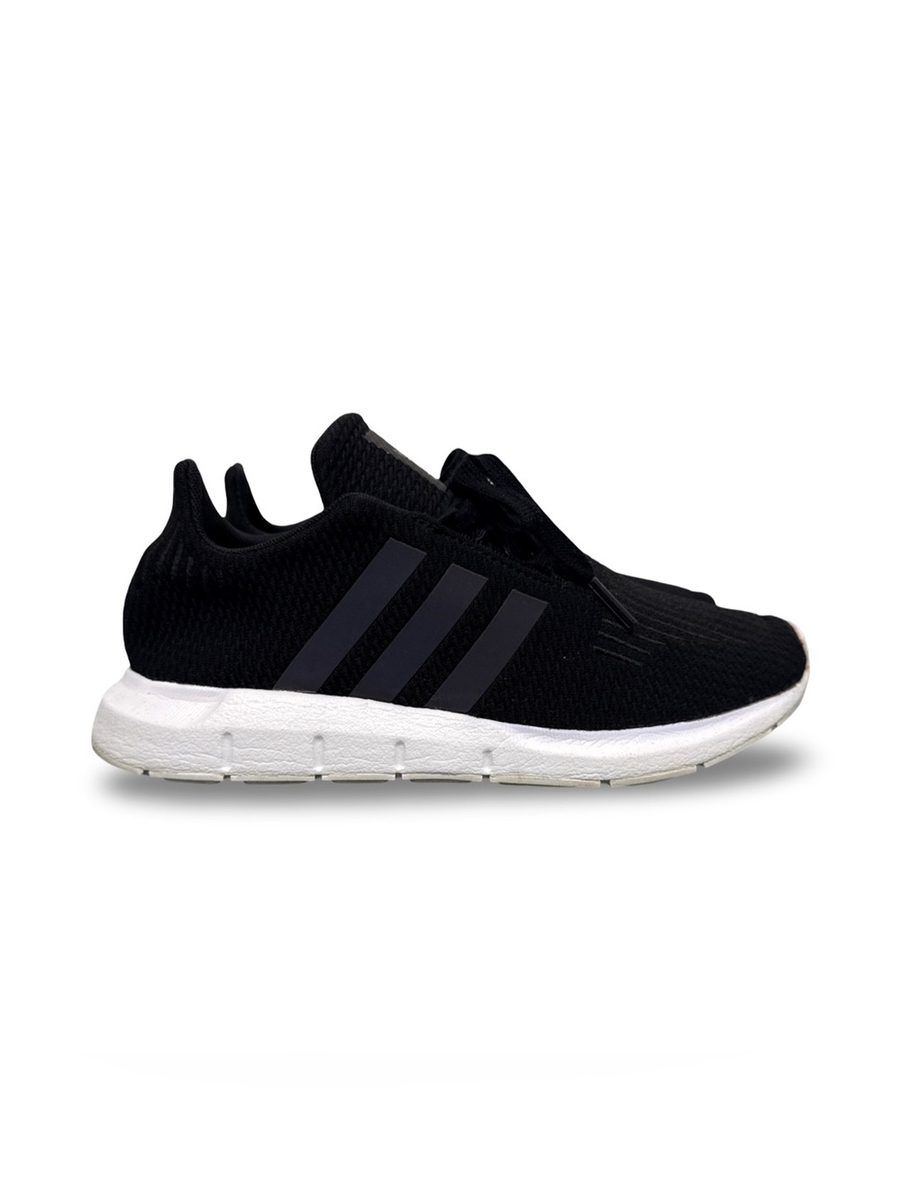 adidas Black Knit Sneakers Youth 4.5 Women’s 6